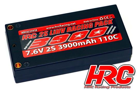 LiHV 2S 7.6V 3900mAh 110C RC Car Hard Case Shorty - Prise 4